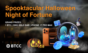 Read more about the article BTCC Rolls Out Halloween Futures Event with 1 BTC, Gold, and iPhone 17 Pro Max Among Prizes