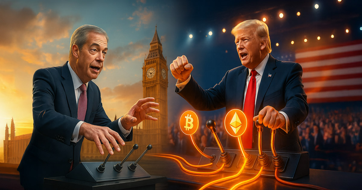 You are currently viewing UK politics attempts to copy £5B Trump crypto script, without his levers or power