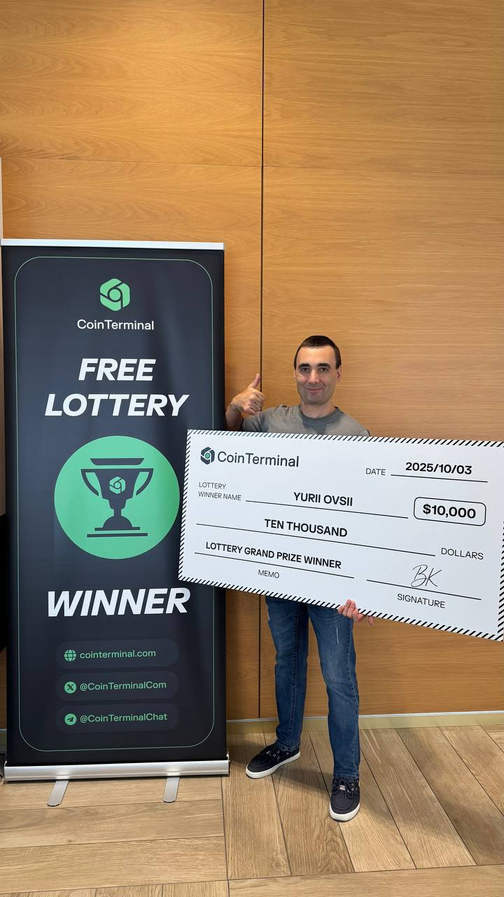 You are currently viewing Refunded but Still Rewarded: Coin Terminal User Wins $10K in Monthly Crypto Lottery