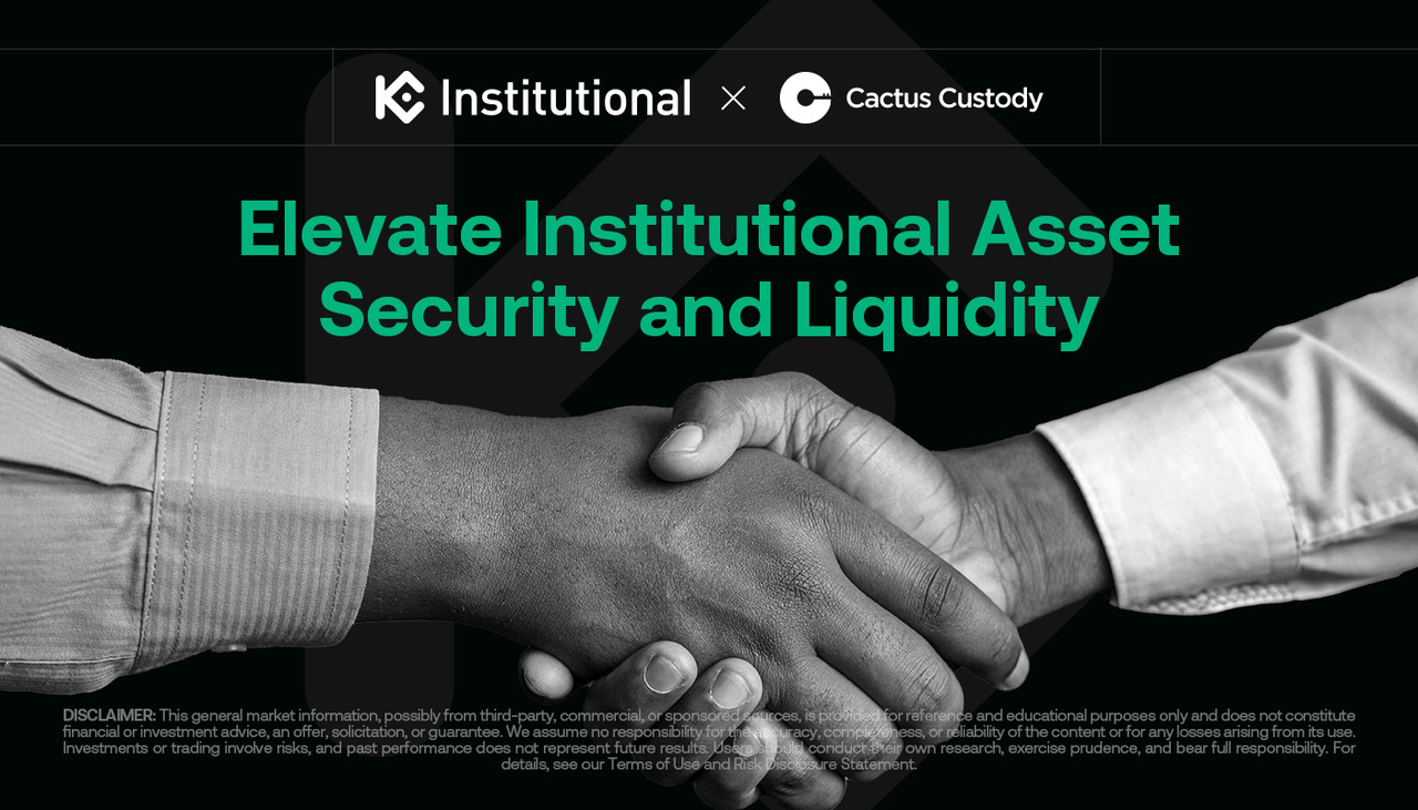 You are currently viewing KuCoin Institutional and Cactus Custody Partner to Strengthen Institutional Asset Security and Trading Access
