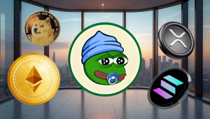Read more about the article Top 5 Best Cryptos to Watch in 2025: New Surprise Token Joins Ethereum, XRP, Solana, and Dogecoin Among Market Favorites