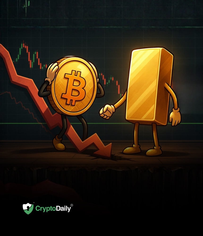 You are currently viewing Bitcoin (BTC) Dips Against Gold Again: Is This the Bottom?
