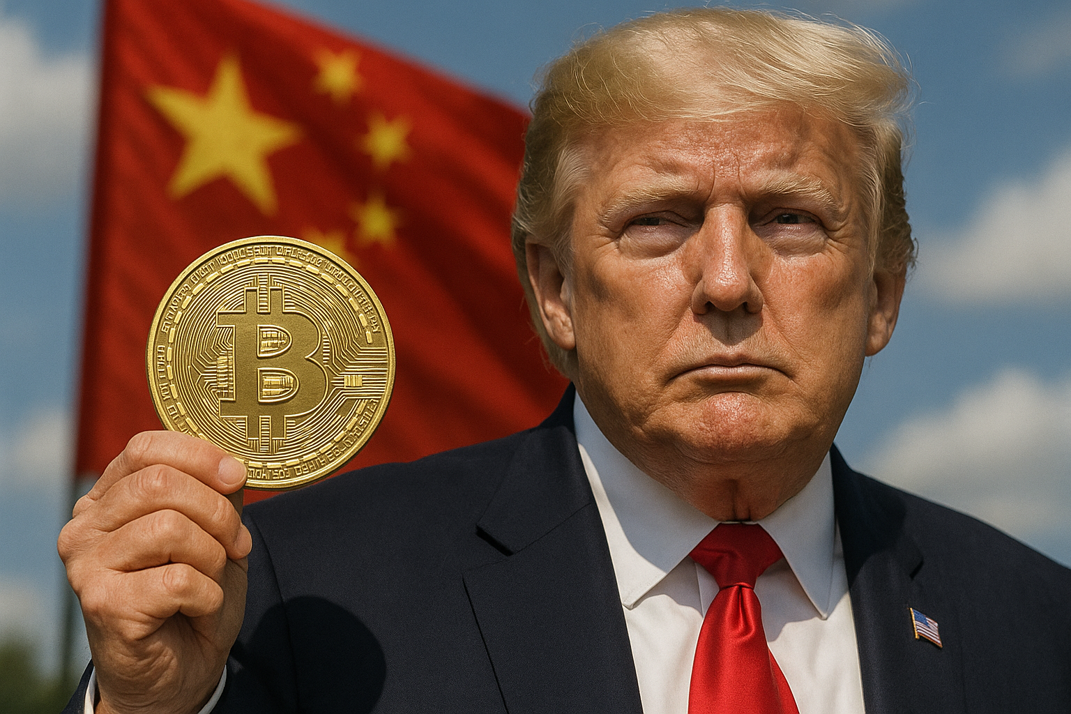 You are currently viewing Bitcoin Is Trump’s New Weapon Against China — He Wants to Make America a ‘Bitcoin Superpower’