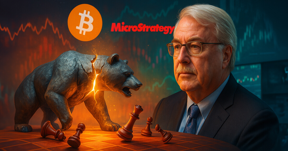 You are currently viewing Bitcoin treasury bear market ‘gradually’ ending as renowned short seller closes MSTR/BTC position