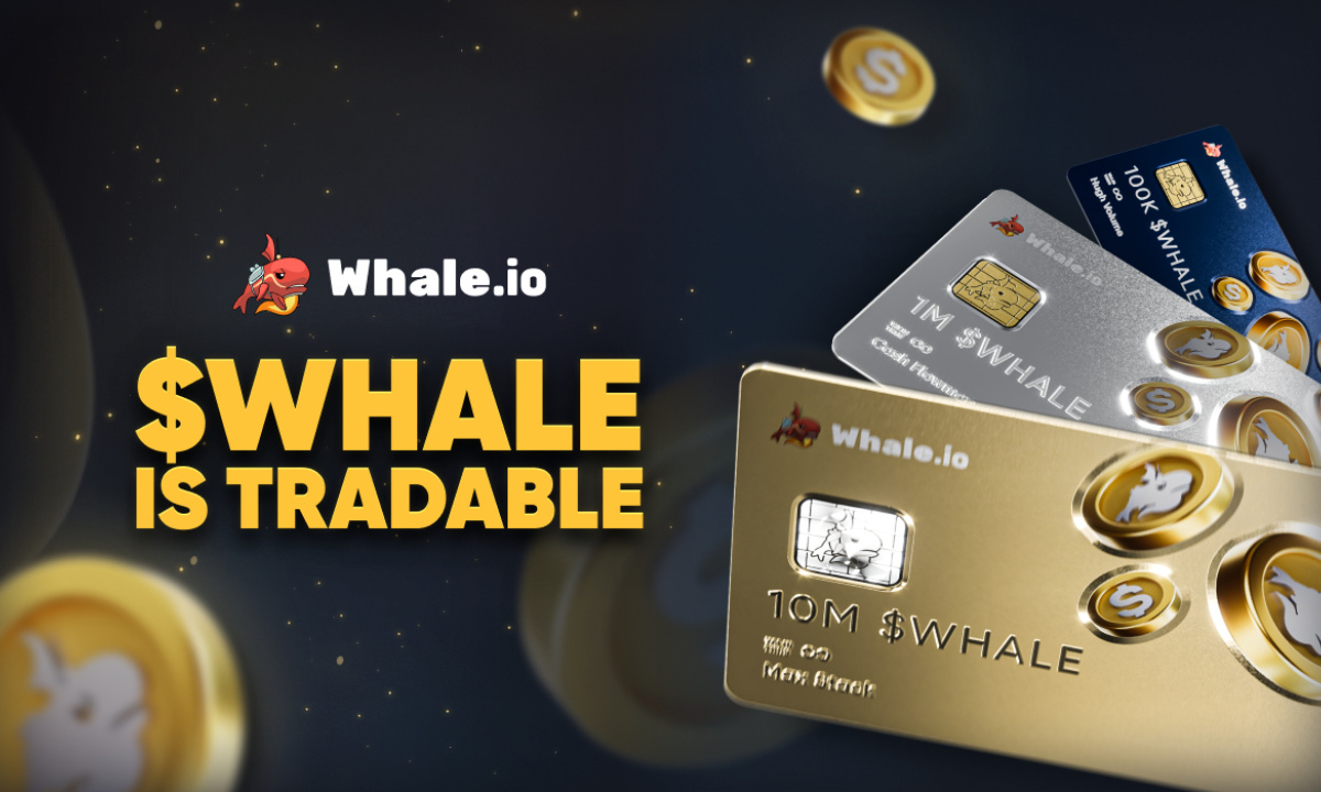 You are currently viewing Whale.io Launches $WHALE NFT Collection on Solana: New Pre-Market Phase Ahead of TGE