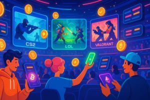 Read more about the article eSports Betting with Crypto: Bitcoin Betting Platforms Built for CS2, LoL, and Valorant
