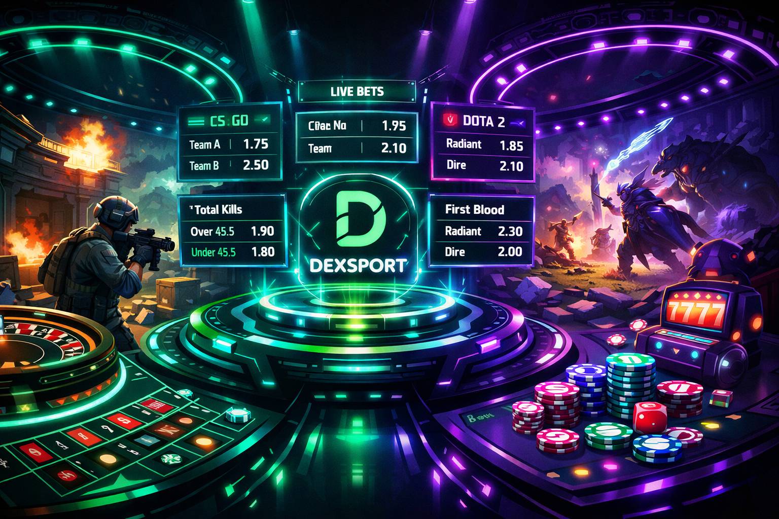 You are currently viewing Dexsport eSports Betting Review: CS:GO and Dota 2 Markets