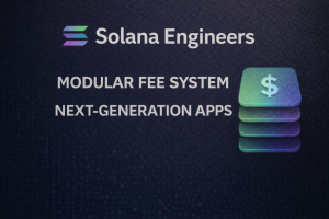 Read more about the article Solana Engineers Introduce Modular Fee System for Next-Generation Apps