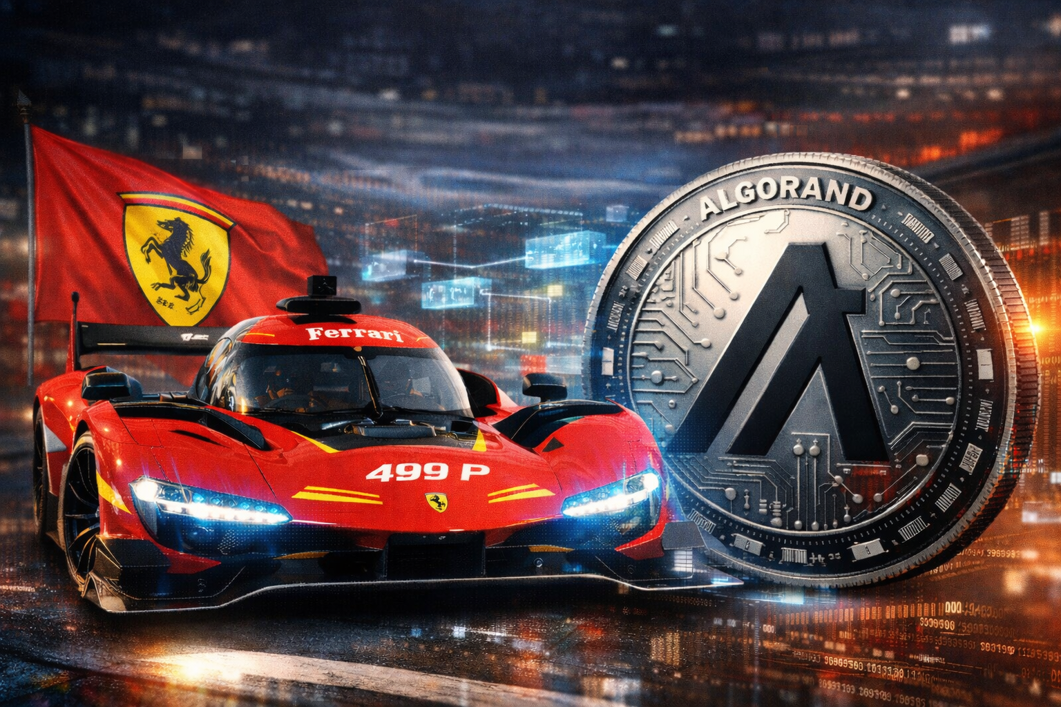 You are currently viewing Ferrari Taps Algorand to Tokenize Its Iconic 499P Hypercar