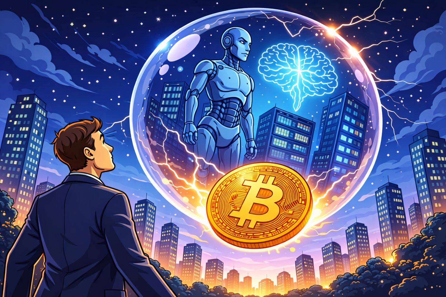 You are currently viewing Tether CEO: AI Bubble Is Bitcoin’s Biggest Risk in 2026