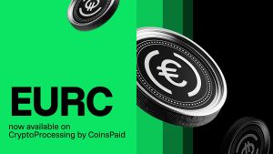 Read more about the article CryptoProcessing by CoinsPaid Launches EURC Support on Ethereum, Solana, and Base