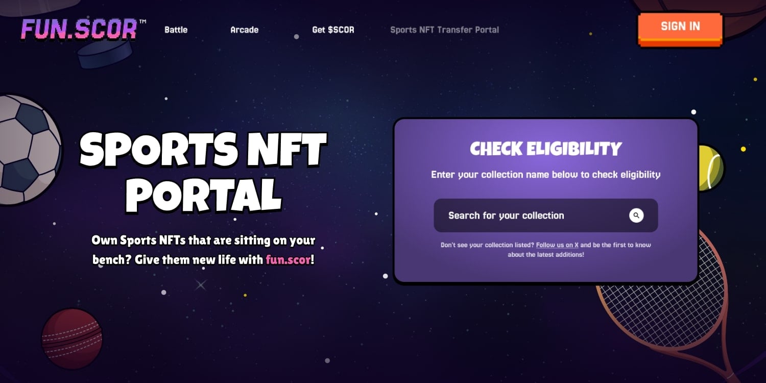 You are currently viewing SCOR Releases Cross-Chain Solution,Transforms Dormant Sports NFTs Into Versatile Assets