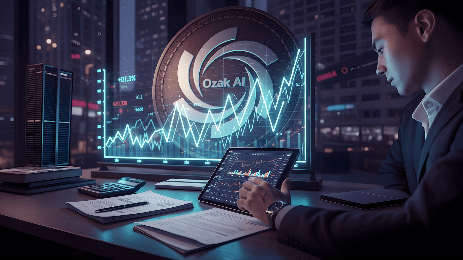 You are currently viewing Ozak AI Crosses $4.9M Even as BTC Falls to $98K — Analysts Model Up to 420× ROI if It Hits $5 by 2028