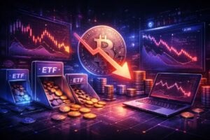 Read more about the article Crypto market slowdown by late 2025: ETFs launching, reduced hype, and capital restructuring