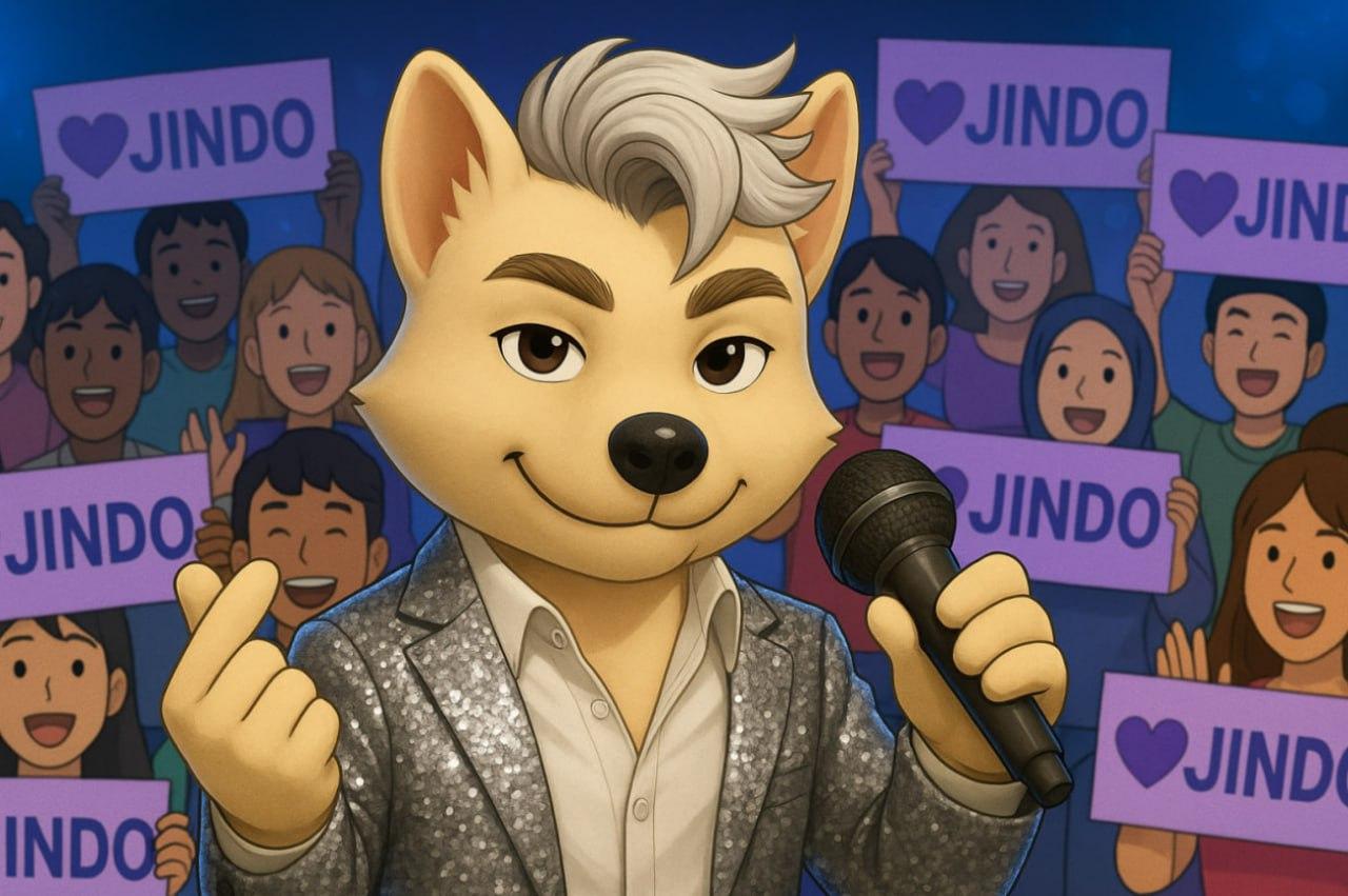 Read more about the article JINDOGE (JINDO) Unveils a Solana-Based Meme Project Evolved into an AI K-POP Idol