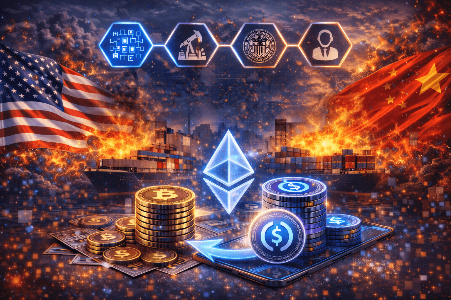 You are currently viewing Trade War Fears Loom Over Crypto: 4 Potential Market Movers This Week