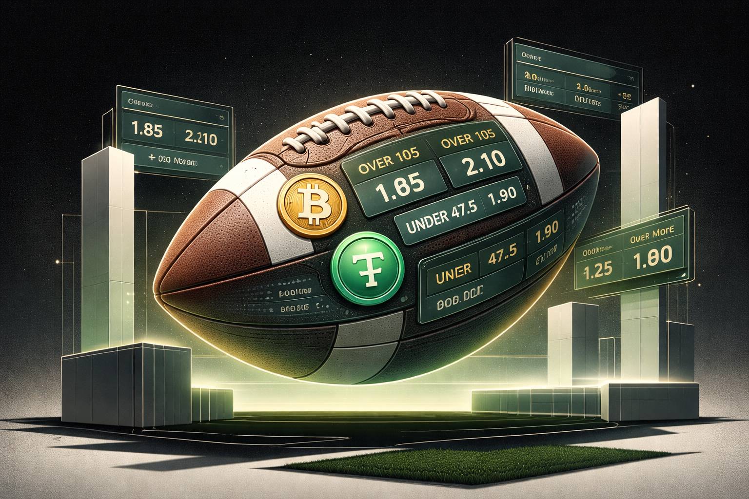 Read more about the article Bet on NFL with Crypto: Best American Football Betting Sites Using Bitcoin and USDT
