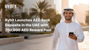 Read more about the article Bybit Launches AED Bank Deposits in the UAE with 750,000 AED Reward Pool