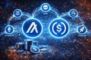 Read more about the article Algorand Enables USDC Bridging From Solana, Ethereum, Base, Sui, and Stellar