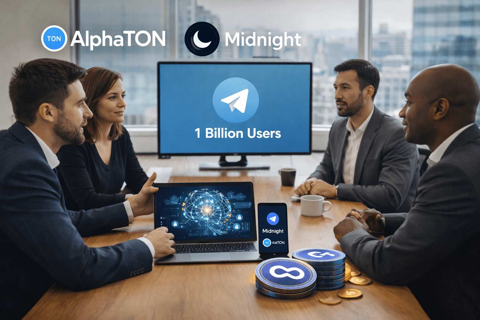 You are currently viewing Midnight and AlphaTON Bring Confidential AI to Telegram’s 1 Billion-User Ecosystem