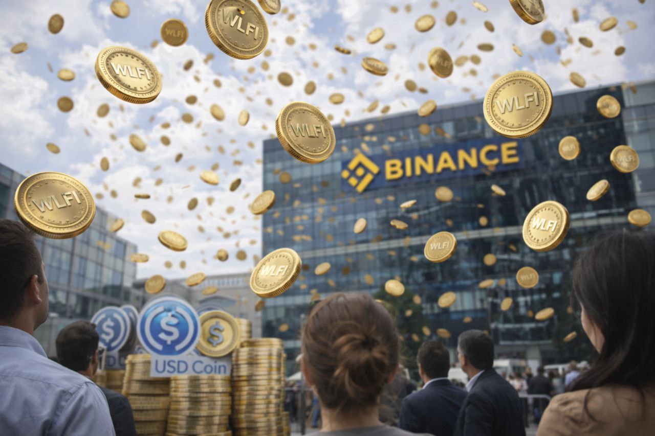 Read more about the article Binance Rewards USD1 Holders With $40 Million WLFI Airdrop