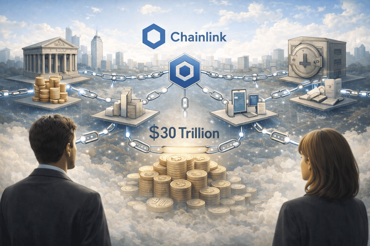 You are currently viewing Why Chainlink Is the End-to-End Interoperability Standard Powering $30T Tokenization