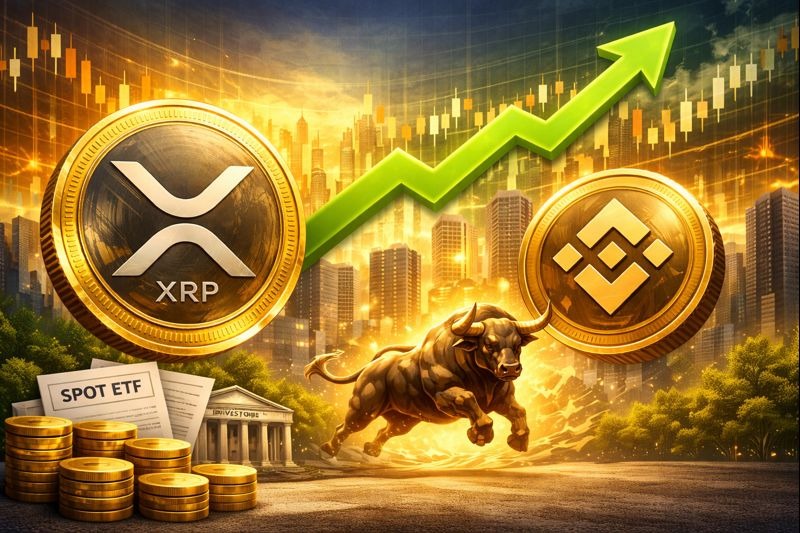 Read more about the article XRP Flips BNB as Spot ETFs and Institutional Demand Spark 2026 Bull Run