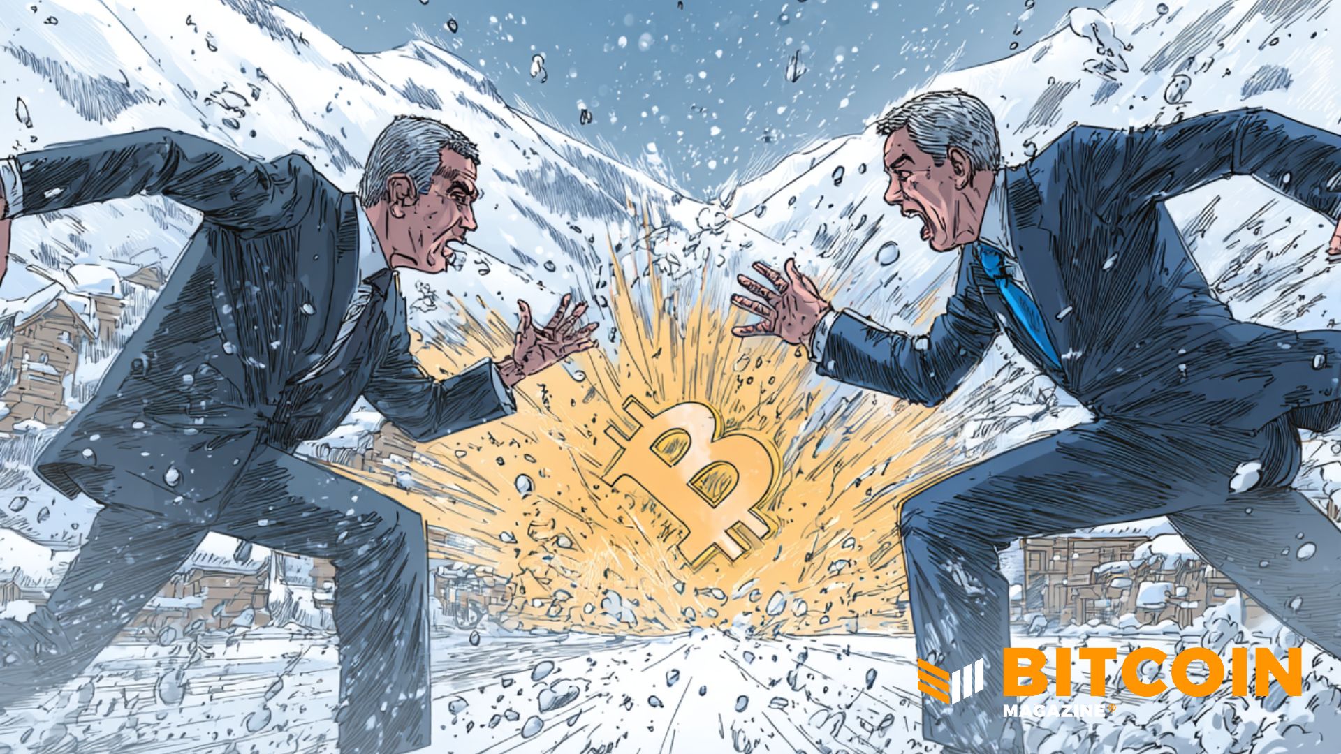 You are currently viewing ‘Bitcoin Has No Issuer’: Coinbase CEO Clashes With French Central Banker at Davos