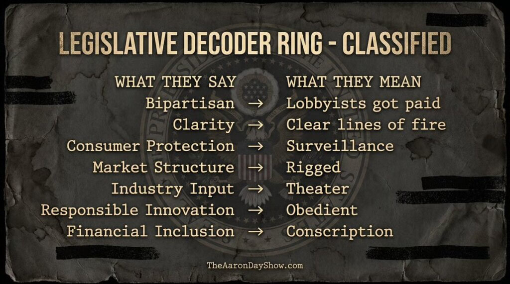 You are currently viewing The CLARITY Act uses Bank Secrecy laws to quietly kill decentralized access without ever banning code