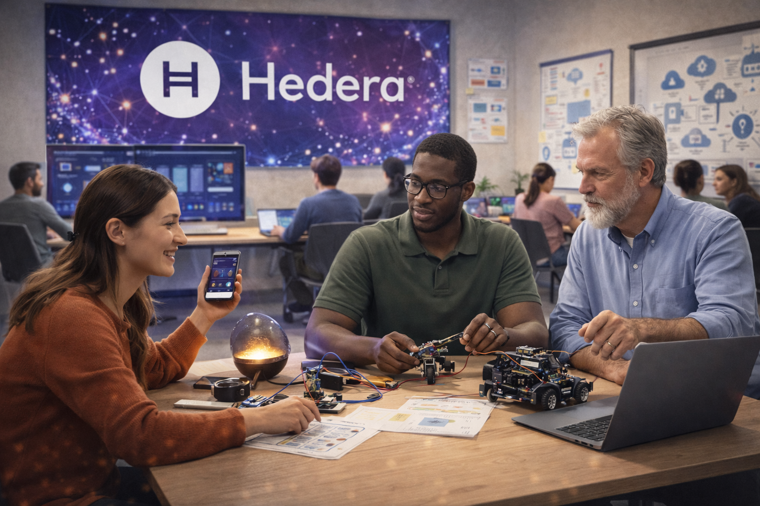 Read more about the article How Hedera Hashgraph Enables Fast, Low-Energy Authentication for IoT Education