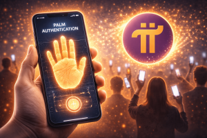 Read more about the article Pi Network Implements Palm Print Authentication Amid Massive User Unlock
