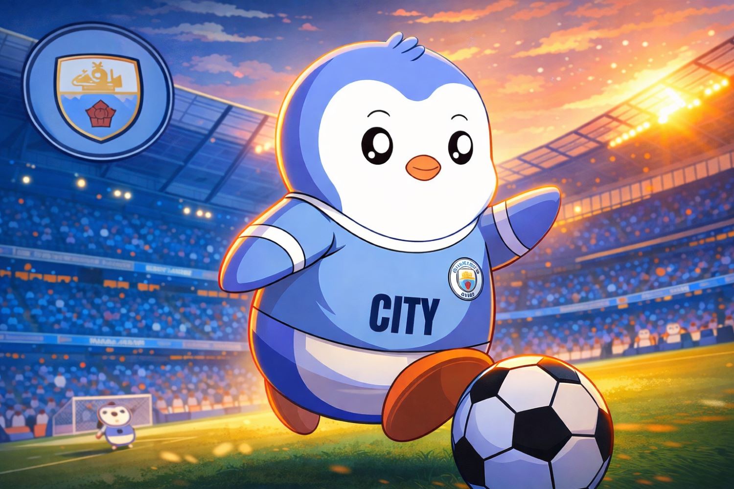 You are currently viewing Pudgy Penguins and Manchester City Launch Premium Fan Merchandise