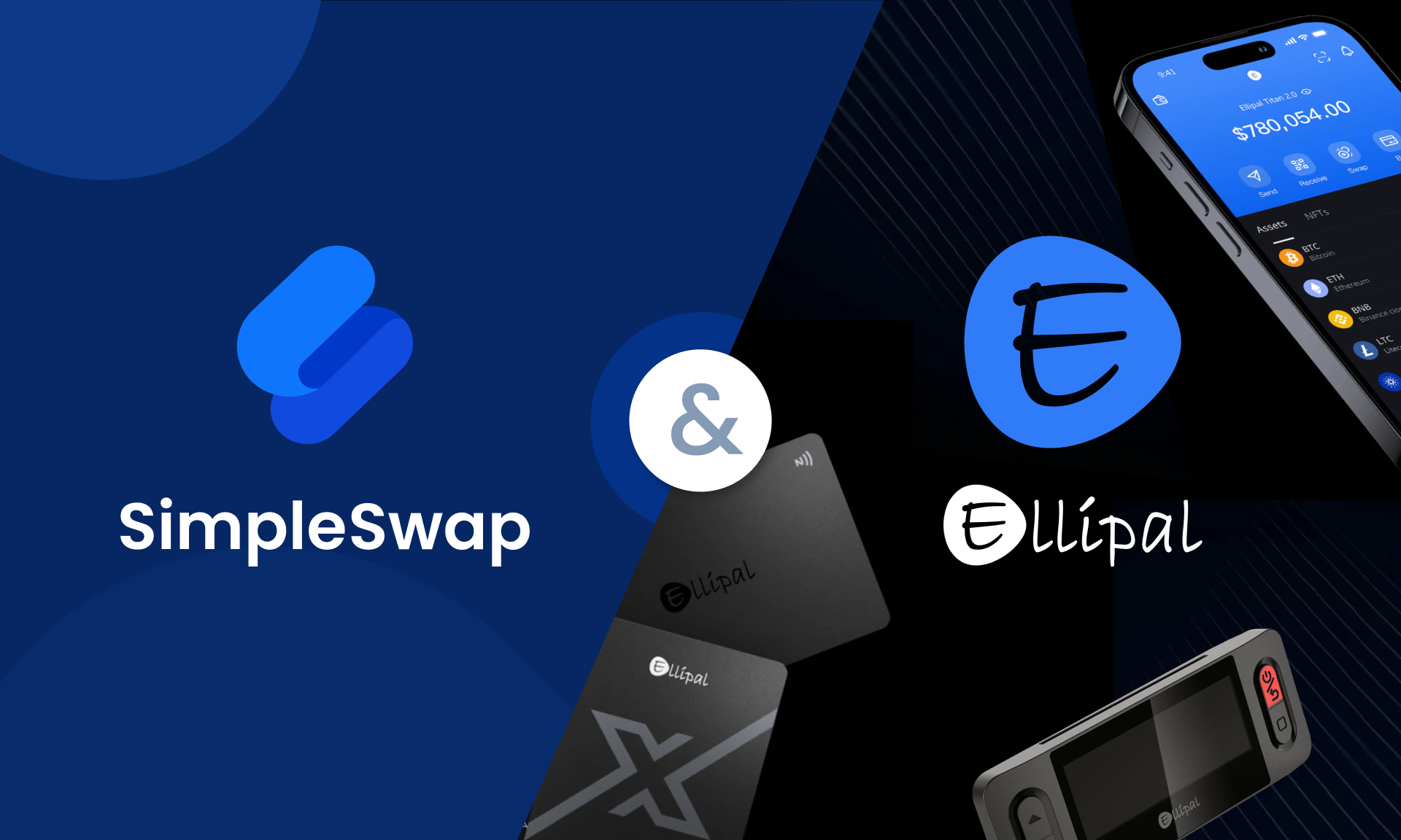 Read more about the article SimpleSwap Integrates With Ellipal Wallet for Secure In-Wallet Crypto Exchanges