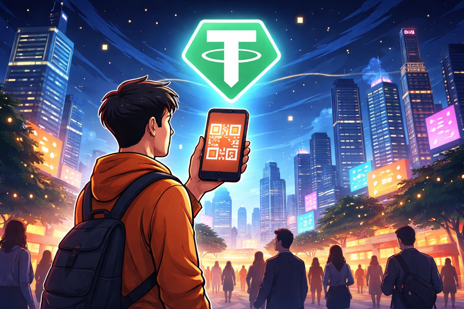 Read more about the article Tether Backs SQRIL to Expand QR-Based Cross-Border Payments