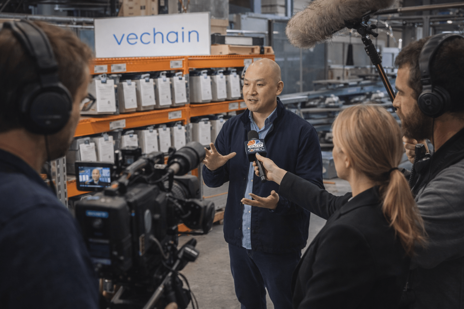 You are currently viewing VeChain Demonstrates Real-World Blockchain Impact in GSTI Documentary Hosted on CNBC