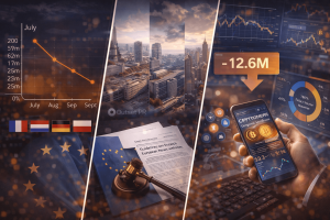 Read more about the article 12.6M Crypto Visits Dropped From Europe’s High-Reach News Sites Between July and September, Per Outset PR Data