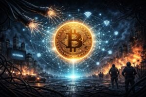 Read more about the article When the Internet goes down, Bitcoin endures: the strength of a borderless asset