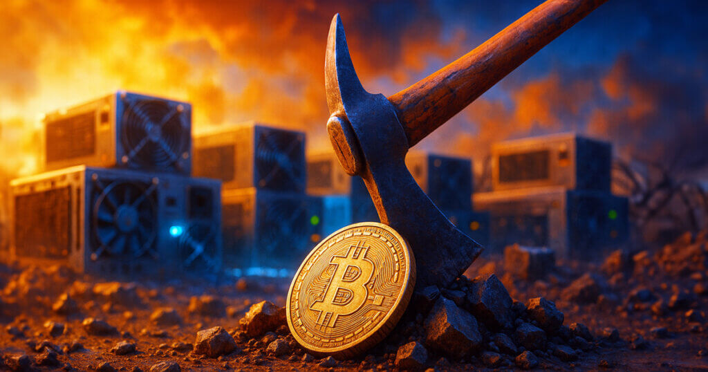 You are currently viewing Bitcoin hashrate collapses weakening security as major mining pool drops 30% of its power