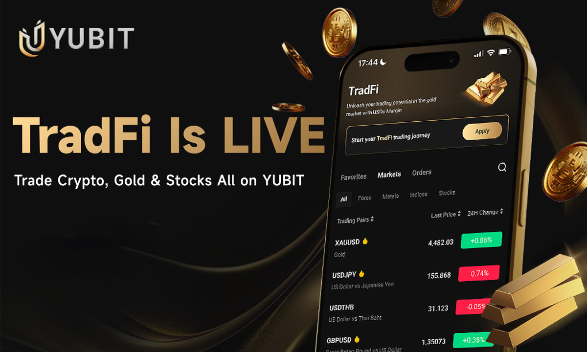 You are currently viewing YUBIT Launches TradFi: One Wallet for Every Market, the Future of Integrated Trading