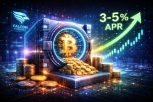 Read more about the article Falcon Finance Launches New Offchain Vault: Bitcoin Generates Income Without Being Sold
