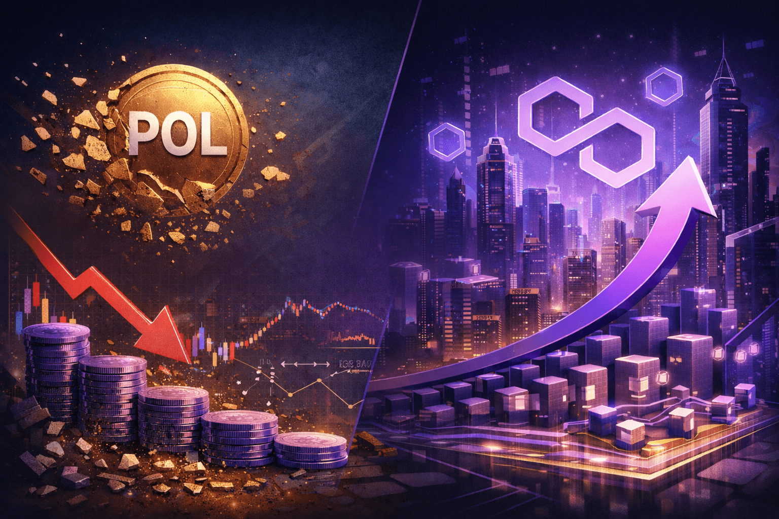 Read more about the article POL Supply Shrinks as Polygon Network Enters High-Fee Growth Phase