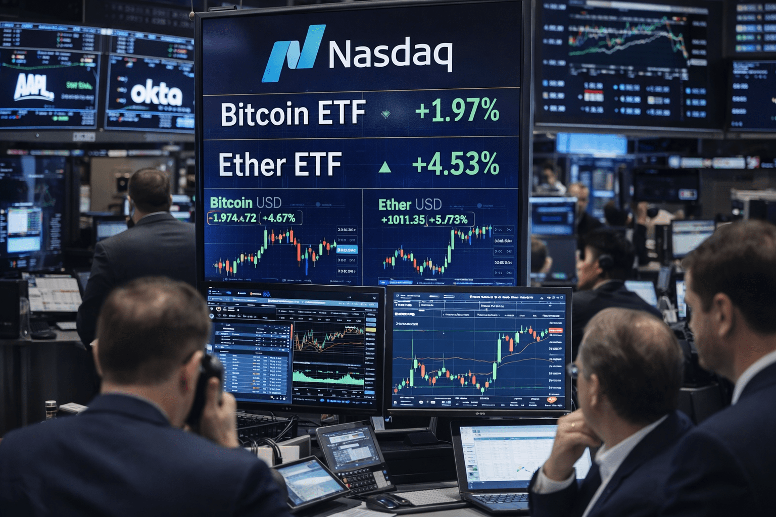 You are currently viewing Nasdaq Seeks SEC Approval to Lift Bitcoin & Ether ETF Options Position Caps
