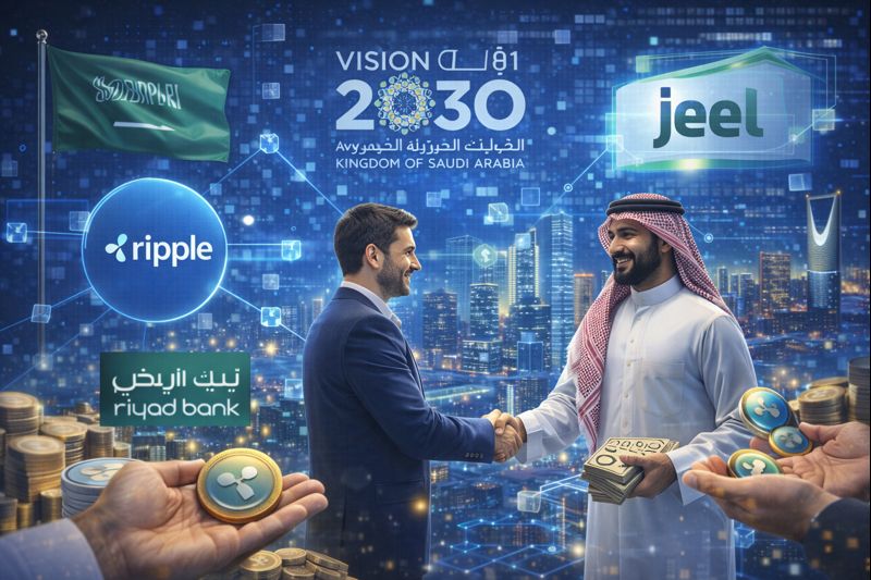 Read more about the article Ripple Partners With Riyad Bank’s Jeel to Advance Saudi Arabia’s Vision 2030 Blockchain Strategy