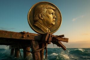 Read more about the article Whale exits deepen pressure on trump memecoin as buyers eye key support zones