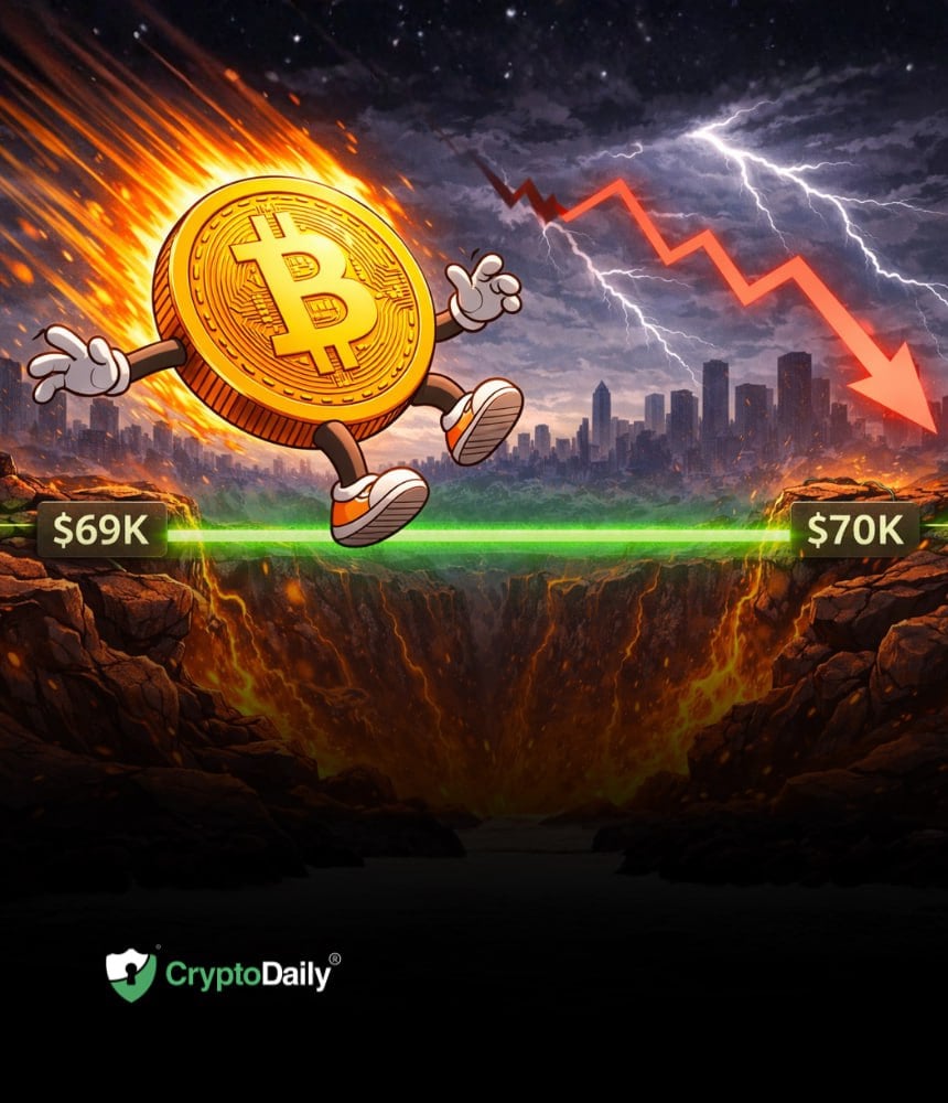 Read more about the article Bitcoin Descends to 2021 Bull Market Top (~$69K–$70K): Will This Key Support Hold? – BTC TA February 5, 2026