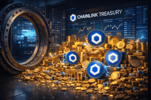 Read more about the article Chainlink May Be Building Crypto’s Biggest On-Chain Treasury—Here’s How