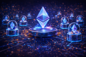 Read more about the article Ethereum Proof-of-Stake Contract Now Holds Over 50% of ETH Supply: Santiment