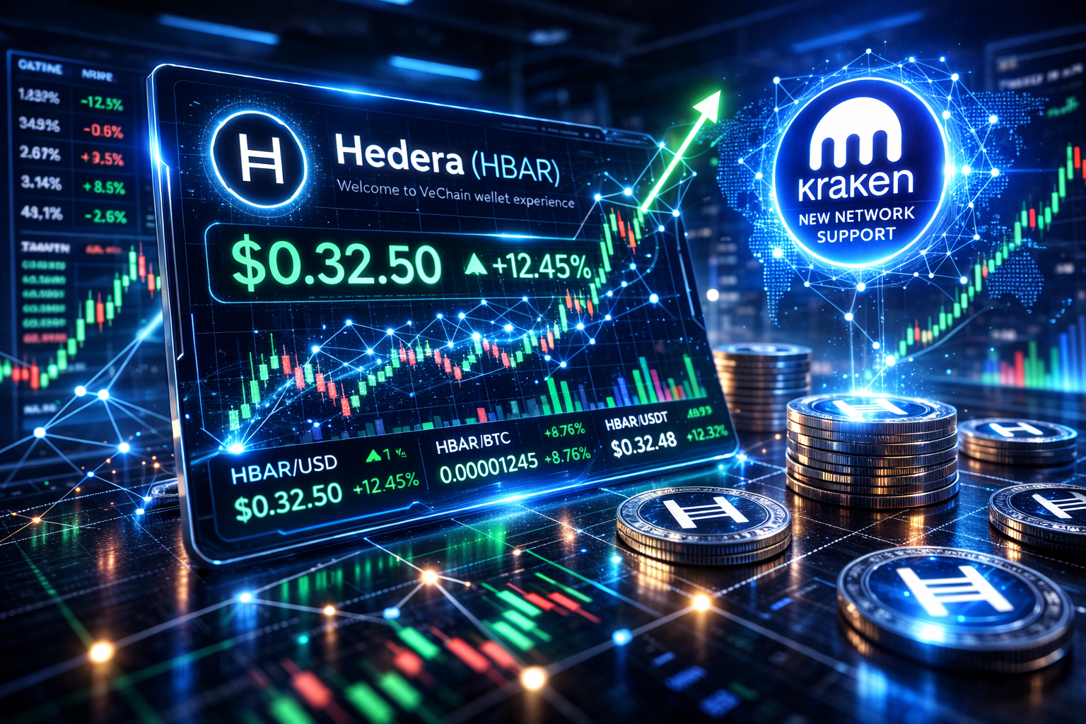 You are currently viewing Hedera Expands Exchange Access as Kraken Prepares New Network Support