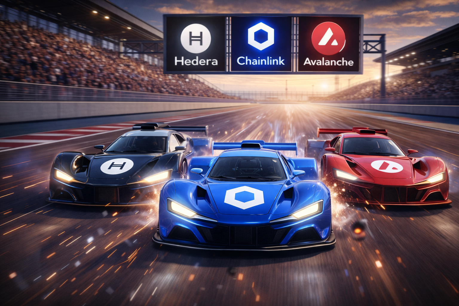 Read more about the article Real-World Asset Race Heats Up as Hedera, Chainlink, and Avalanche Lead Developer Growth