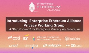 Read more about the article Enterprise Ethereum Alliance Announces Privacy Working Group to Advance Enterprise Adoption of Ethereum